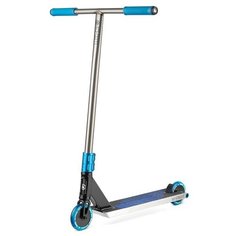 Детский трюковой самокат Scooter H5, black/blue