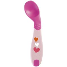 Ложка Chicco Babys First spoon розовый