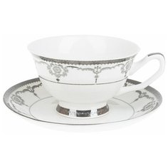 Чайная пара Best Home Porcelain Rochelle подарочная упаковка, 200 мл