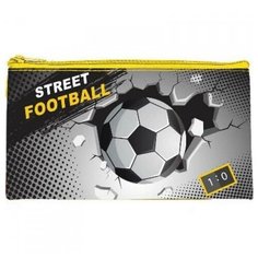 Пенал-конверт CENTRUM Street football, на молнии 19х10х1 см