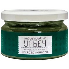 Живой Продукт Урбеч натуральная паста из ядер конопли, 225 г