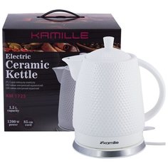 Чайник 1,5 л. электрический керамический Kamille KM-1725