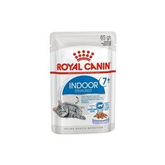 Влажный корм для стерилизованных пожилых кошек Royal Canin для живущих в помещении 2 шт. х 85 г (кусочки в желе)