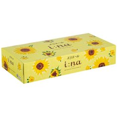 Салфетки бумажные в коробке Elleair I:na, 150 шт.
