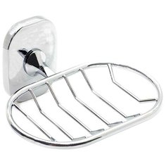 Мыльница Mr. Penguin Квадрат KL-1609, серебристый