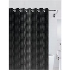Штора для ванной BATH PLUS NFD-3D-black