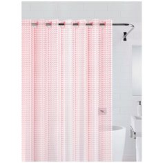 Штора для ванной BATH PLUS NFD-3D-pink