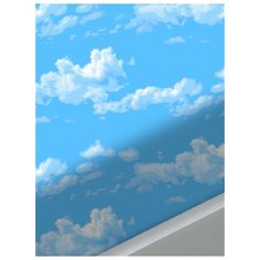 Натяжная простынь на резинке Сказка "Сlouds" натяжная 180х200 (180*200) см. Натяжная простыня на резинке, 100% хлопок.