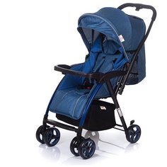 Прогулочная коляска Babyhit Floret, jeans, цвет шасси: черный