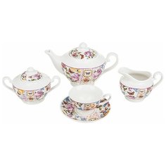 Чайный сервиз Nouvelle Home "Лето в Европе" (подарочная упаковка), 6 персон, 15 предм.