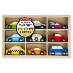 Деревянные игрушки Melissa&Doug-набор Автомобилей 3178M