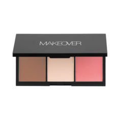 MAKEOVER Палетка для контурирования Sculpting Kit Contouring And Blush Palette Look 1