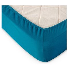 Простыня на резинке Toontex ПТ, трикотаж, 90 х 200 см, малахит