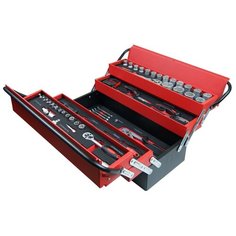 Набор инструментов Union EF-3201, 86 предм., красный Юнион