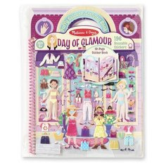 Стикеры многоразовые объемные с фоном, делюкс "День гламура" Melissa&Doug 9412