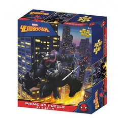 Пазл Prime 3D Человек-паук против Венома 500 элементов 32603-SBM