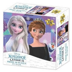 Пазл "Холодное сердце 2 сюжет 1," 100 элементов Prime 3D 13830-SBM