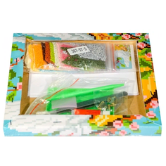 Мозаика на подрамнике "Пара голубей" Белоснежка 367-ST-S