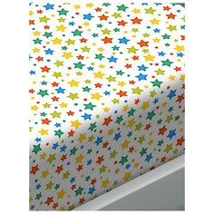 Простыня на резинке Сказка "Фейерверк", 160x200x26 см