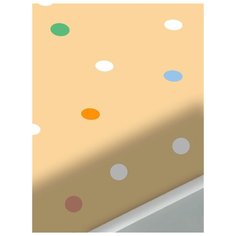 Простынь на резинке Сказка "Yellow" натяжная простынь 160х200 см 2-спальная