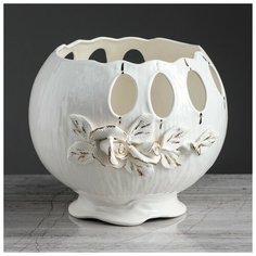 Ваза для конфет "Корзинка" 3957433 Керамика ручной работы
