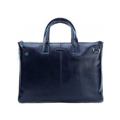 Сумка для ноутбука Piquadro Blue Square CA4021B2/BLU2 натуральная кожа синий