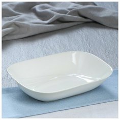 Салатник "Вояж", белый, 650 мл 4899270 Керамика ручной работы