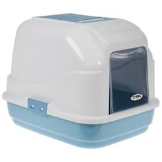 IMAC туалет-био для кошек, нежно-голубой, Easy Cat, 50х40х40 см
