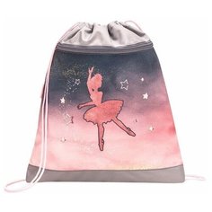 Belmil Мешок-рюкзак для обуви с карманом 35х43 см Ballerina Black Pink 336-91/9Football4