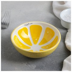Миска "Лимон" 250 мл, 12,5х5 см 4479845 Сима ленд