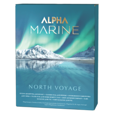 Estel Professional Набор North Voyage ALPHA MARINE (косметичка: шампунь 60 мл + антиперспирант для тела + сыворотка для набор