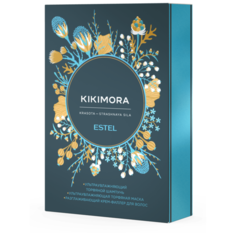 Estel Professional Набор KIKIMORA by ESTEL (Шампунь 250 мл, маска 200 мл, разглаживающий крем-филлер для волос 100 мл) набор