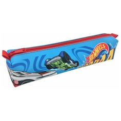 CENTRUM Пенал "Hot Wheels" 20х4.5х4.5 см (88647), голубой