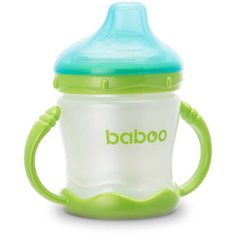 Поильник Baboo с силиконовым носиком, 180 мл белый