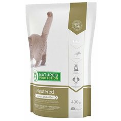 Сухой корм для стерилизованных кошек Natures Protection с птицей 400 г