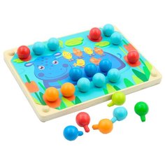 Шнуровка Мир деревянных игрушек Мозаика (Д421)