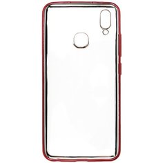 Чехол-накладка vivo 1902001/1902002/1902003 (поликарбонат, полиуретан) для Vivo Y91/Y91i красный