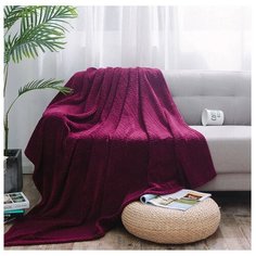 Плед Cleo Royal plush, 200 х 220 см, бордовый