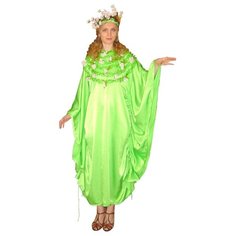 Костюм Весна зеленая взрослый, 50-52 Волшебный мир