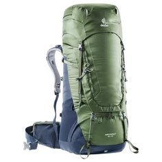 Трекинговый рюкзак deuter Aircontact 65+10, khaki-navy