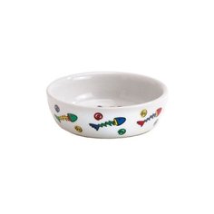 Миска Beeztees 651050 для кошек 330 мл белый