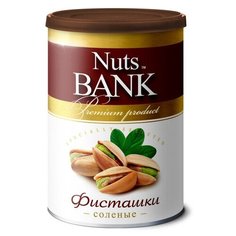 Фисташки обжаренные с солью Nuts Bank 175 г