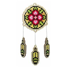 Алмазная мозаика на дереве Подвеска «Летний», Гранни Wood