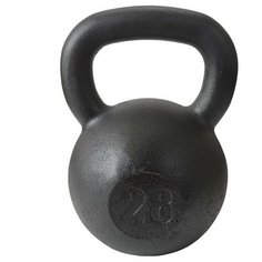 Гиря цельнолитая TITAN кроссфит 28 кг