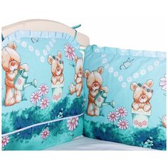 Борт в кроватку из 4 частей Alis