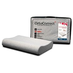 Анатомическая подушка OrtoCorrect Classic Simple M 58х37, валики 9/11 6343694