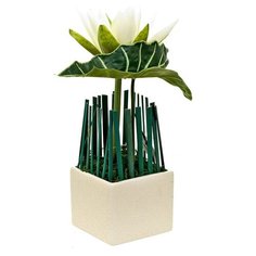 ENS GROUP Искуственный цветок Белая Лилия br59442 (12х12х36 см)