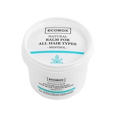Бальзам густой "Ментол", для всех типов волос Ecobox 120 мл