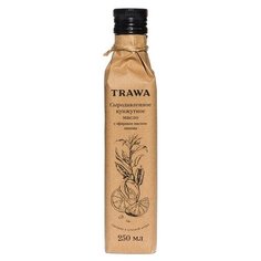 Масло кунжутное с эфирным маслом лимона, сыродавленное Trawa 250 мл