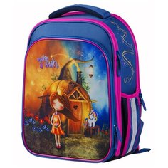 Berlingo ранец Expert Plus Magic, синий